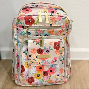 JuJuBe Enchanted Garden “Be Right Back” Diaperbag Backpack